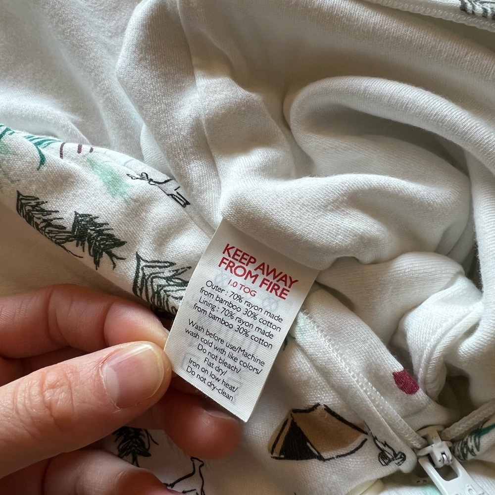 Set of 2! Nest Designs Toddler Sleepsuit, size 3T-4T - Picture 5 of 6